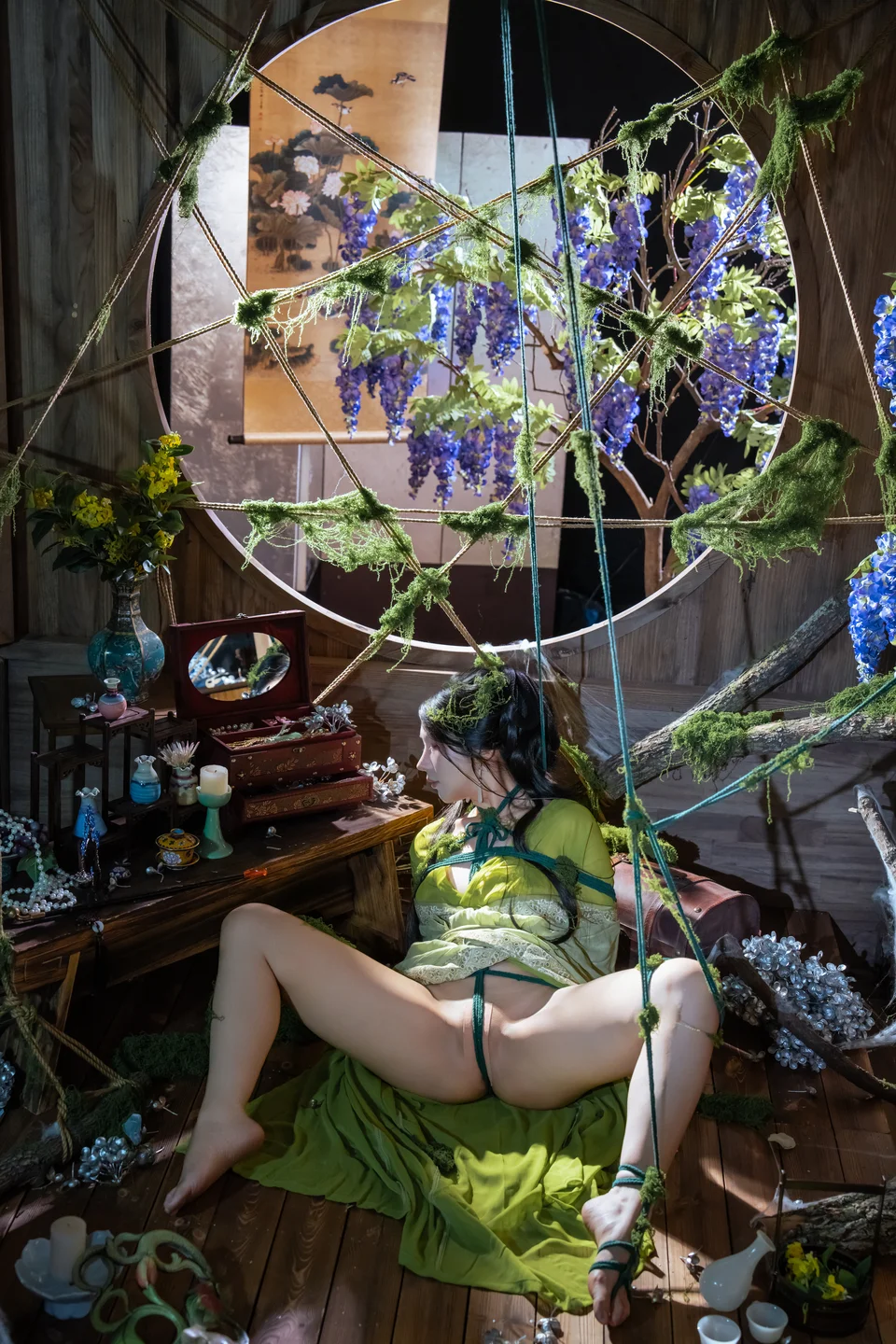 云溪溪 - &奶桃桃 苔缚 [93P,1V-3.38GB] tg@simisebaisi 【丝足阁】016.webp